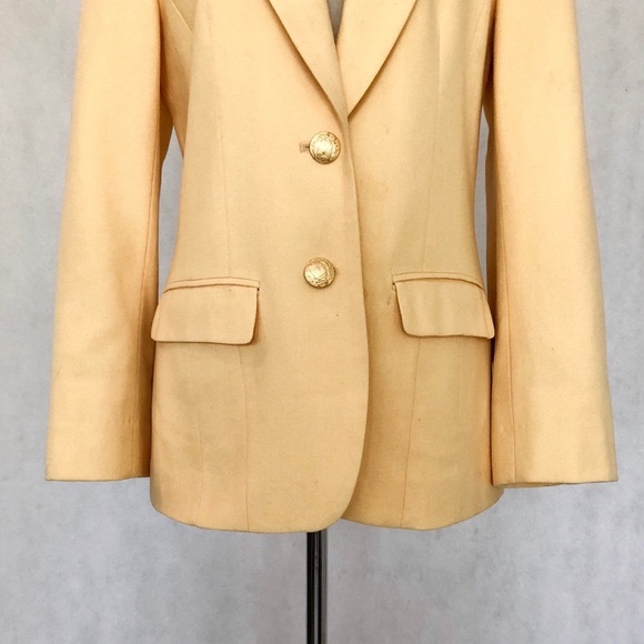 Pendleton Vintage Yellow Wool Blazer - Picture 4 of 8